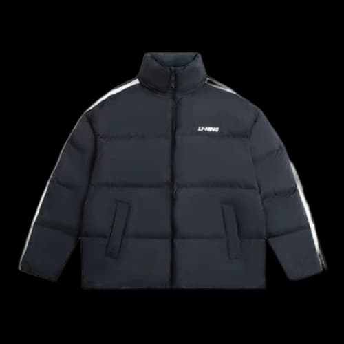 Li-Ning Graphic Short Down Jacket 'Black'
