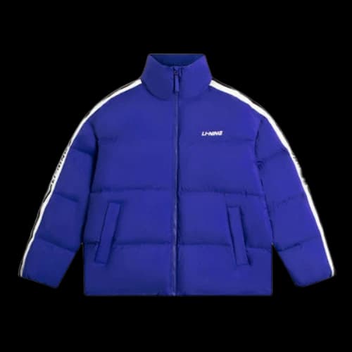 Li-Ning Graphic Short Down Jacket 'Blue'