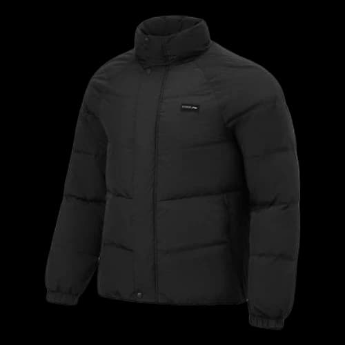 Li-Ning Logo Training Short Down Jacket 'Black'