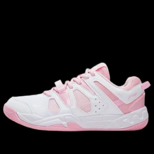 Li-Ning Badminton Shoes 'Standard White Light Pinkred' (Women's)
