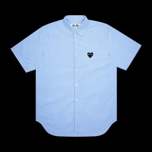Comme des Garçons PLAY Striped Shirt 'Blue'