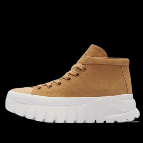 Li-Ning Leather Boot 'Khaki White'