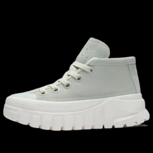 Li-Ning Leather Boot 'Green White' (Women's)