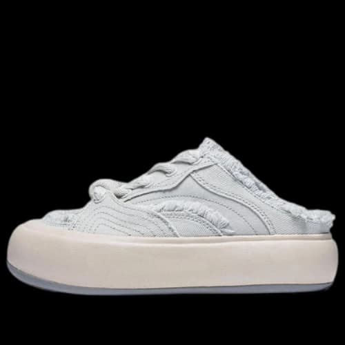 Li-Ning Puff Platform Mule 'Light Grey Beige' (Women's)