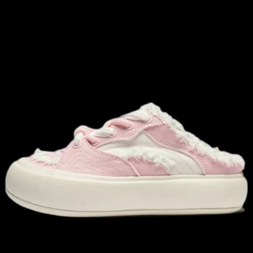 Li-Ning Puff Platform Mule 'Pink Creamy White' (Women's)