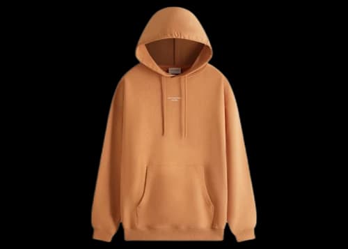 Drole de Monsieur Le Slogan À Poche Hoodie Peach