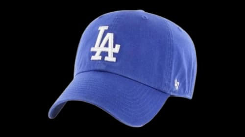 47 Brand Los Angeles LA Dodgers Clean Up Hat Home Cap Blue