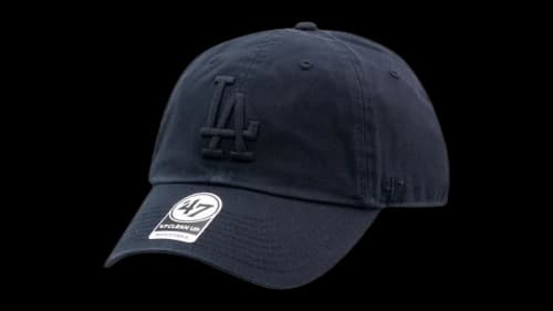 47 Brand MLB Los Angeles Dodgers Baseball Cap Black