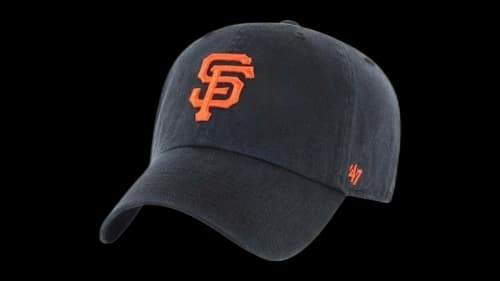 47 Brand MLB San Francisco Giants Clean Up Cap Black