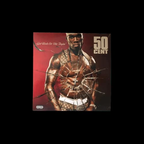 Music 50 Cent Get Rich or Die Tryin' LP Vinyl 'Black'