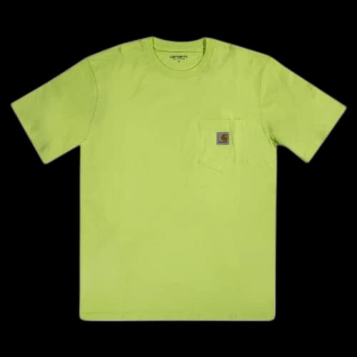 Born x Raised x Awake x Carhartt WIP Pocket Tee 'Lime'