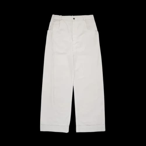 Ann Demeulemeester Michaël 5 Pocket High Comfort Trousers 'White'
