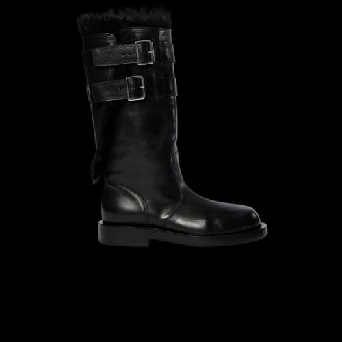 Ann Demeulemeester Milan Soft Biker Boot 'Black' (Women's)
