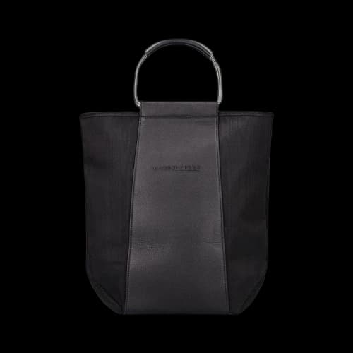 Marine Serre Moire Shopper Bag 'Black'