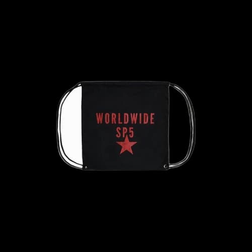 Sp5der WW Cinch Bag 'Black'