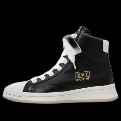 Maison MIHARA YASUHIRO DANDE OG Sole Leather High-top Sneaker 'Black'