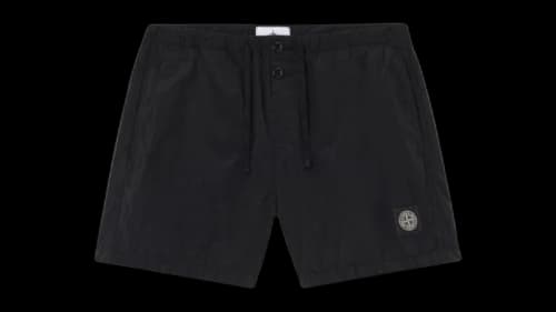 Stone Island Nylon Metal Econyl B100003 Shorts Black
