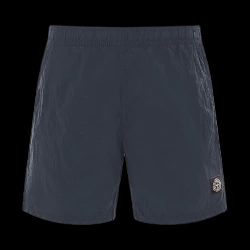 Stone Island Compass Patch Swim Shorts 'Navy Blue'