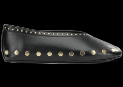 Ganni Jenny Classic Ballet Flats Black (Women's)