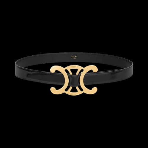 CELINE Triomphe Core Belt 'Black'