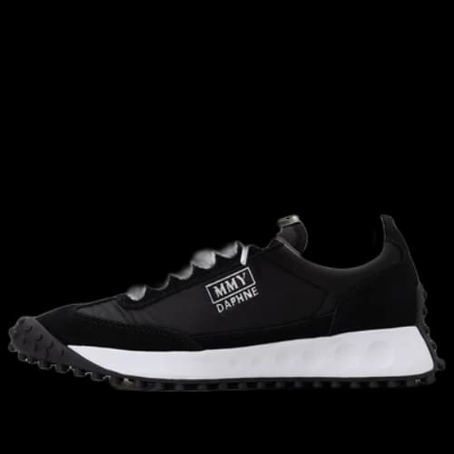 Maison MIHARA YASUHIRO DAPHNE OG Sole Mix Material Low-top Sneaker 'Black'
