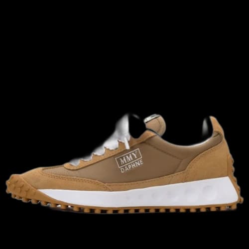 Maison MIHARA YASUHIRO DAPHNE OG Sole Mix Material Low-top Sneaker 'Brwon'