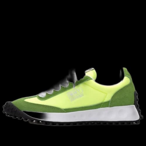 Maison MIHARA YASUHIRO DAPHNE OG Sole Mix Material Low-top Sneaker 'Green'