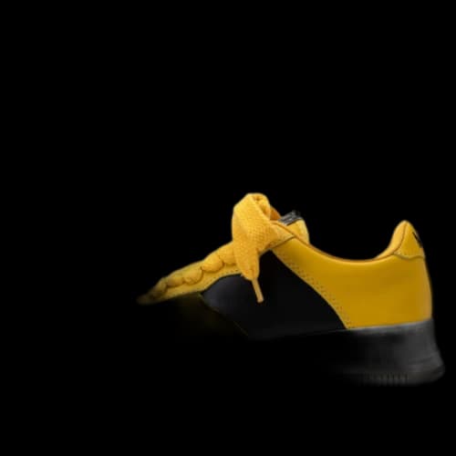 Maison MIHARA YASUHIRO ROSY OG Sole Leather Low-top Sneaker 'Yellow Black'