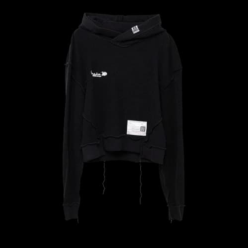 Maison Mihara Yasuhiro Inside Out Hoodie 'Black'