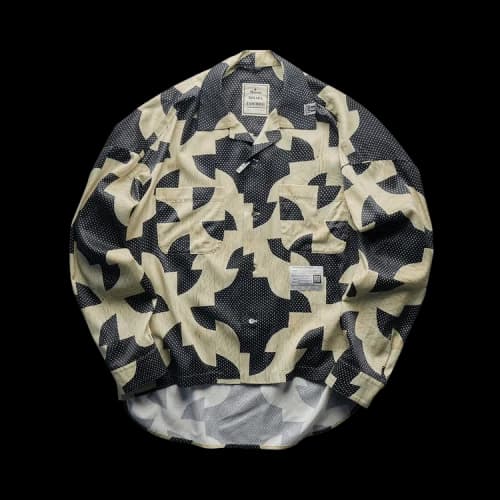 Maison Mihara Yasuhiro Drunker's Path Shirt 'Black'