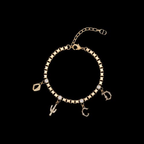 Dior x Cactus Jack Bracelet 'Gold'