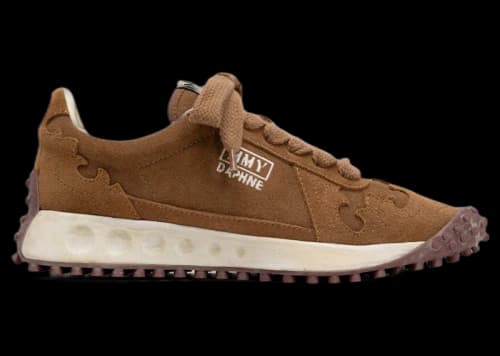 Maison Mihara Yasuhiro Daphne OG Sole Western Detail Suede Low Brown