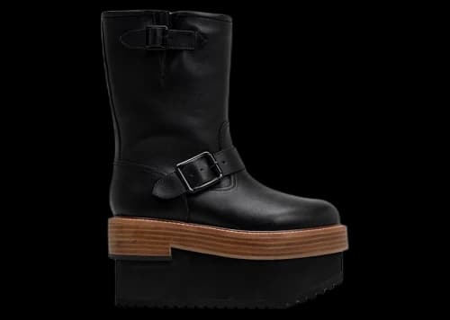 Maison Mihara Yasuhiro Double Sole Engineered Boots Black
