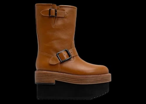 Maison Mihara Yasuhiro Double Sole Engineered Boots Brown