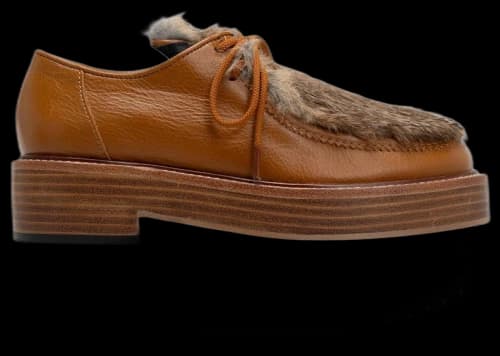 Maison Mihara Yasuhiro Double Sole Moca Shoes Brown