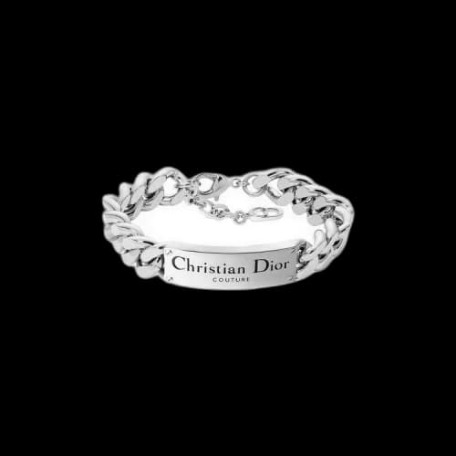 Dior Couture Chain Link Bracelet 'Silver'