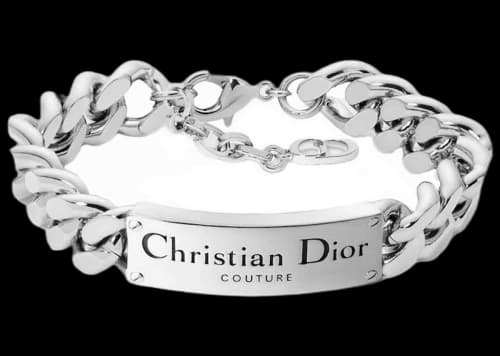 Dior Couture Bracelet Silver