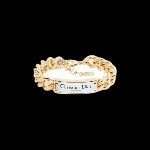 Dior Couture Chain Link Bracelet 'Silver'