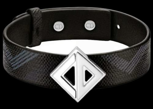 Dior CD Diamond Bracelet Black