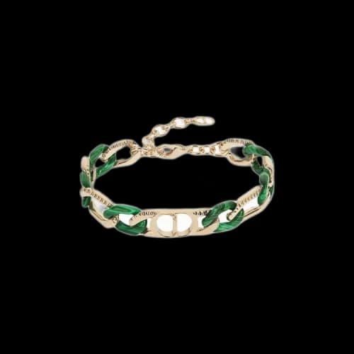Dior x Denim Tears Chain Link Bracelet 'Gold'