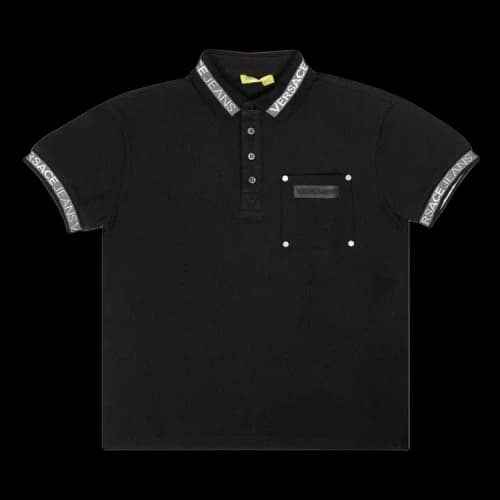 Versace Polo Shirt 'Black'