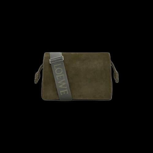 Loewe Flamenco Satchel 'Olive'