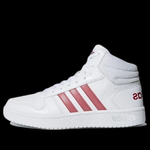 adidas Hoops 2.0 Mid 'White Purple Red' (Women's)