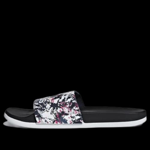 adidas Adilette Comfort 'Black White' (Women's)