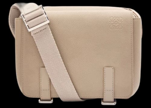 LOEWE XS Military Messenger Bag Sand