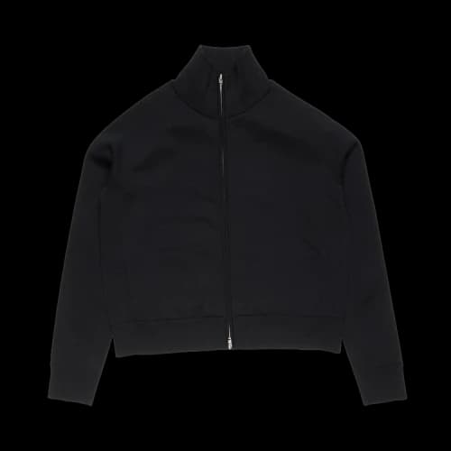 Acne Studios Logo Zip Cardigan 'Black'