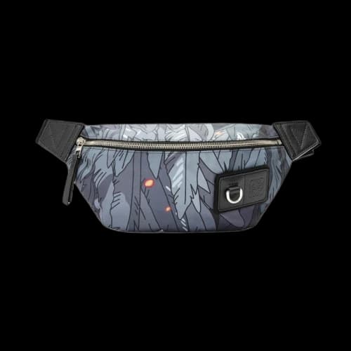 LOEWE x Howls Howl Bumbag In Nylon Black