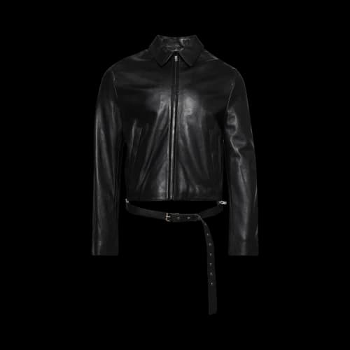Acne Studios Leather Jacket 'Black'