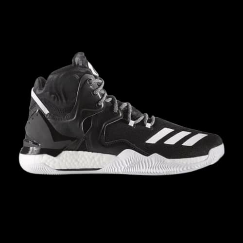adidas D Rose 7 Black White