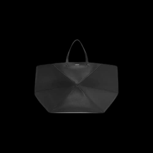 Loewe XXL Puzzle Fold Tote Bag 'Black'